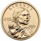 The Sacagawea dollar coin will still be made along side the four new President $1 coins. 