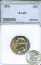 1959 Mint STate 66 Quarter (NNC) TOned