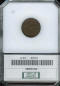 1925-S Very fine 30 Wheatback cent (PCI) Broken die reverse picture
