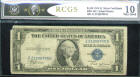 1935 Very good 10 $1.00 Bill (RCGS) Silver Certificate