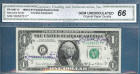 1969 Gem Uncirculated 66 $1.00 Bill (CGA) Signed