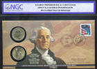 2007-P&D FDI US mint cover MS65 (NGC) George Washington